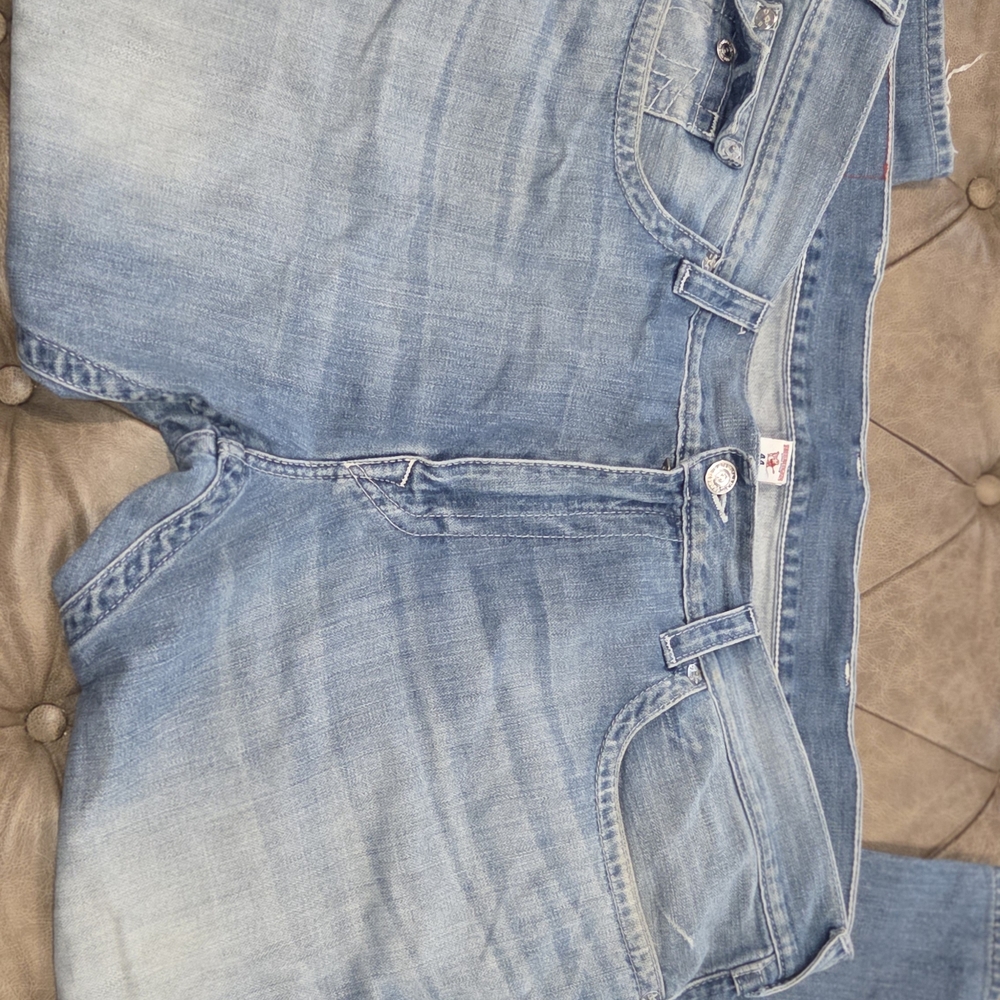 True Religion Light Blue Skinny Jeans - Picture 4 of 5